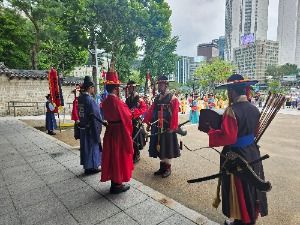 서울 왕궁수문장 교대의식 (2)