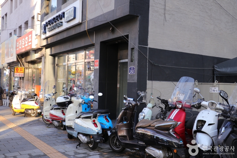 퇴계로 오토바이상가