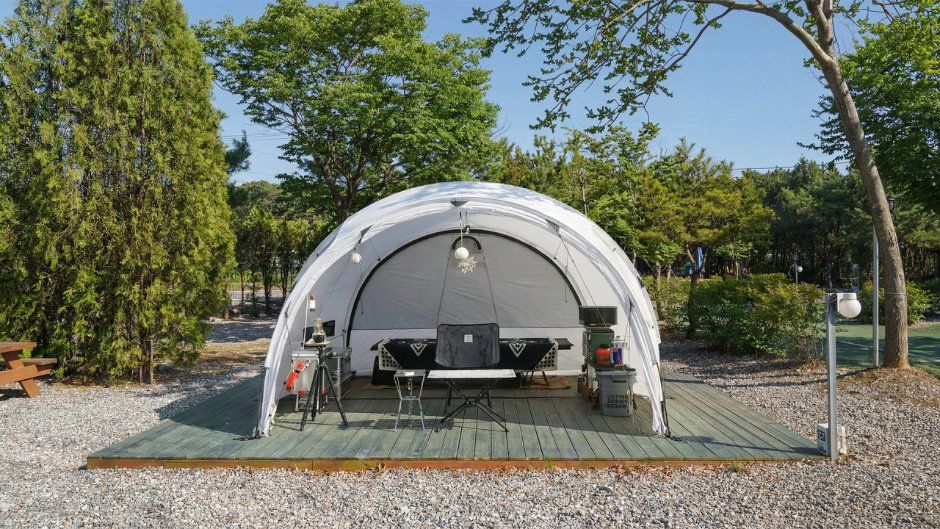 푸른섬캠핑장
