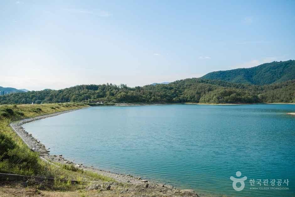 단산 저수지 - 대구광역시 동구 팔공로50길 66 관광 명소