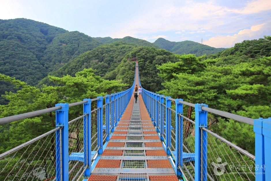 200-meter-long Suspension Bridge