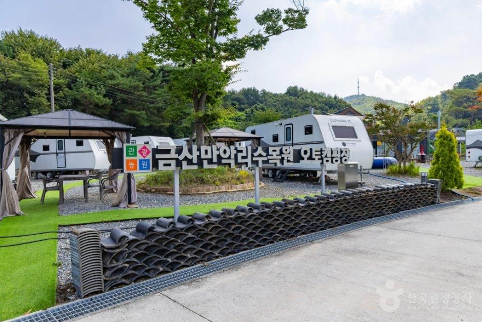 금산만악리수목원 오토캠핑장