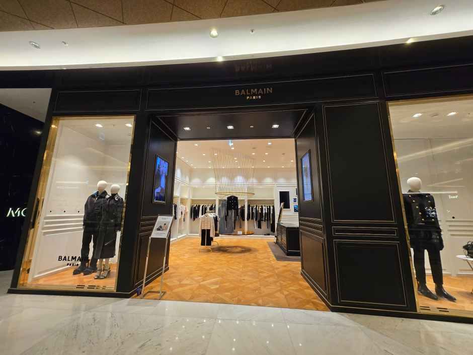 Balmain Lotte Department Store Avenuel Jamsil Branch