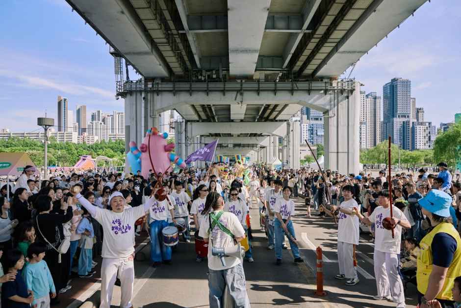 차 없는 잠수교 뚜벅뚜벅축제 현장 2