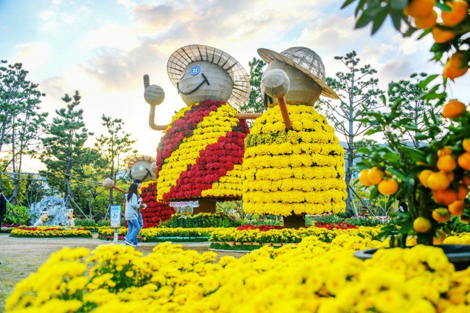 마산가고파국화축제 포스터