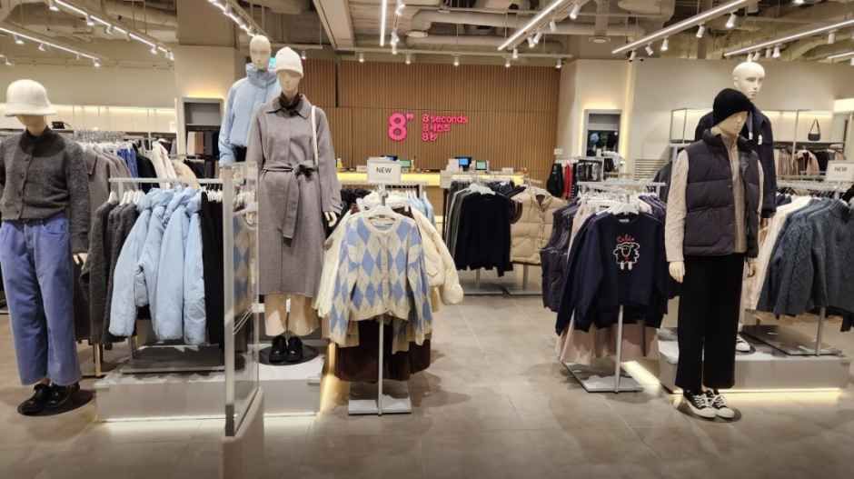 [事後免税店] 8 SECONDS（エイトセカンズ）・スターフィールドシティウィレ（慰礼）店(에잇세컨즈 스타필드 시티 위례점)