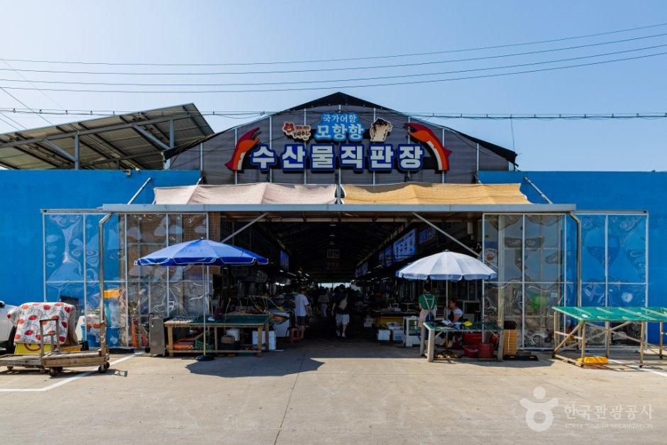 모항항수산물직판장