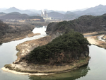 Скалы в форме Корейского полуострова Национальный геопарк