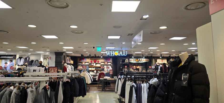 [事后免税店]WHO.A.U NEWCORE奥特莱斯蔚山店