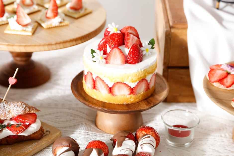 Strawberry desserts