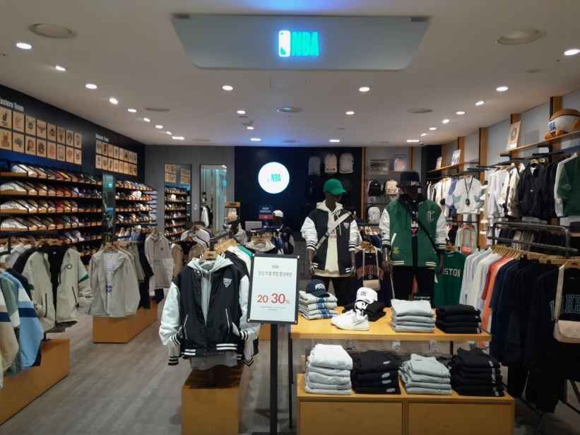 NBA 乐天奥特莱斯 光州水完店