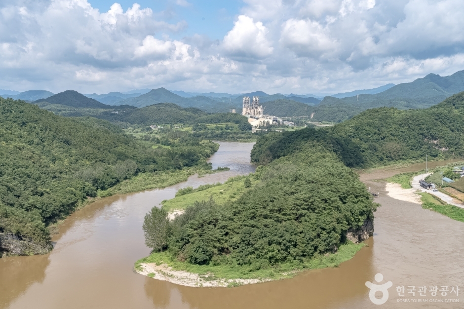 韓半島地形展望台