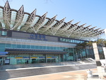 Новый железнодорожный вокзал в Кёнчжу