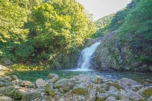 기백산 용추계곡과 용추폭포