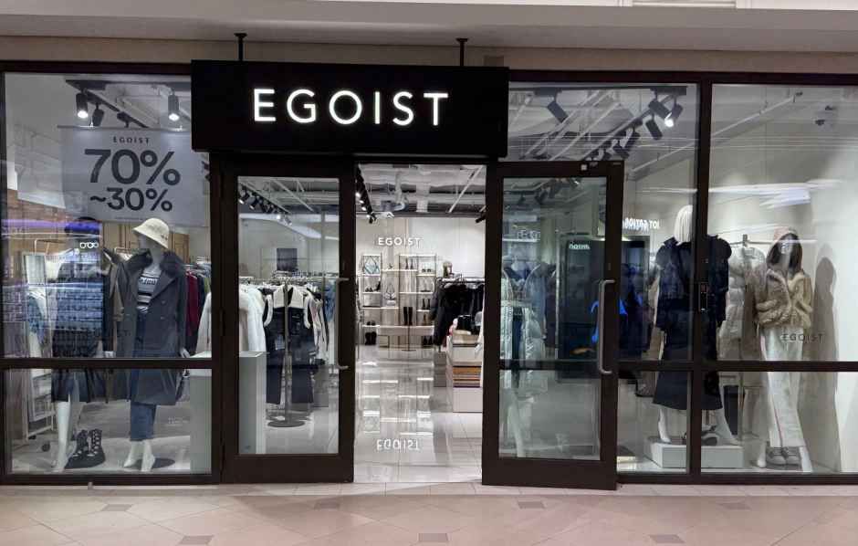 [事後免税店] EGOIST（エゴイスト）・新世界サイモンプレミアムアウトレットパジュ（坡州）店(에고이스트 신세계사이먼프리미엄아울렛 파주점)