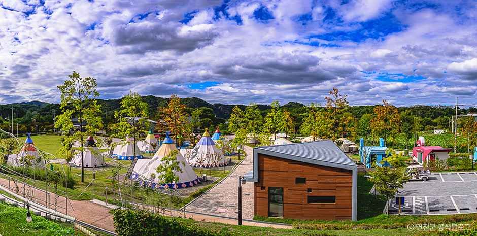 한탄강관광지 세계캠핑체험장