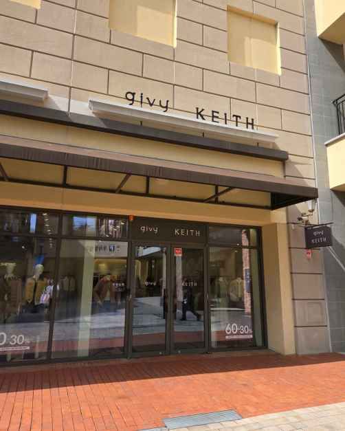 [事後免税店] GIVY KEITH・ロッテプレミアムアウトレットキフン（器興）店(기비앤키이스 롯데프리미엄아울렛 기흥점)