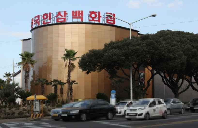 [事後免税店]韓国人参百貨店
