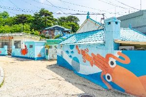 후포리 벽화마을