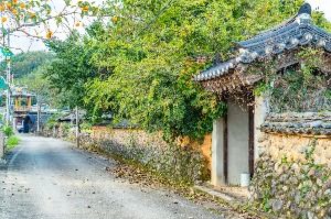 산청 단계마을 옛 담장