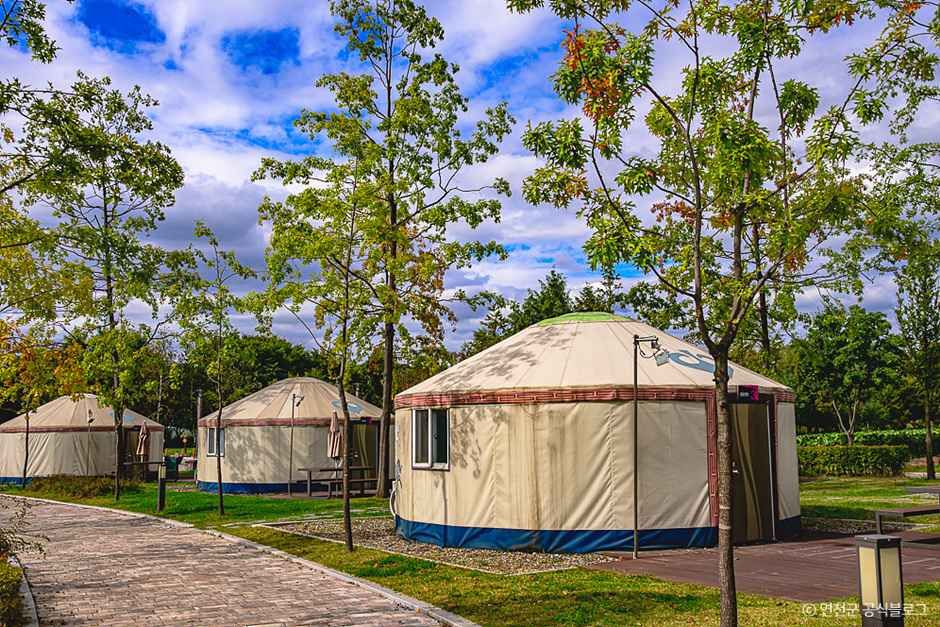 한탄강관광지 세계캠핑체험장