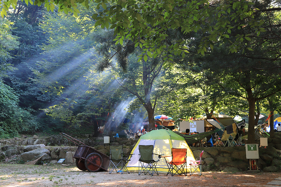 龍門山キャンプ場