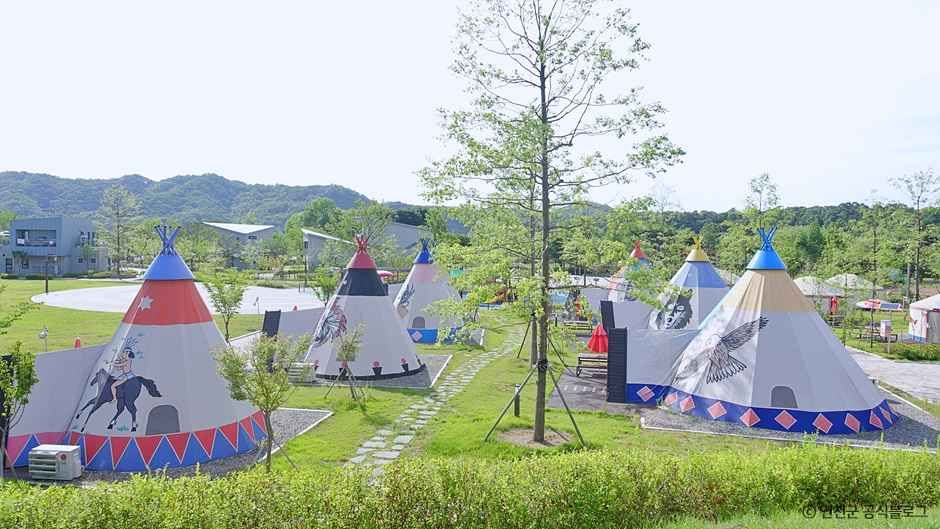 한탄강관광지 세계캠핑체험장