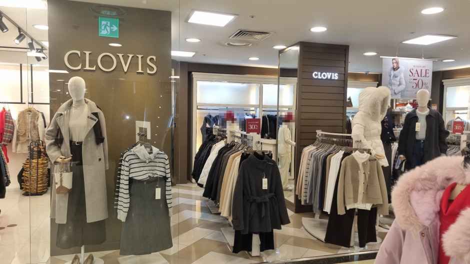 [事後免税店] CLOVIS（クローヴィス）・ニューコアアウトレットウルサン（蔚山）店