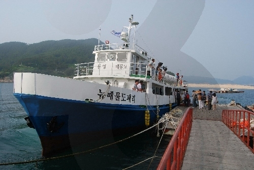 비진도 산호빛 해변 비진도 산호빛 해변