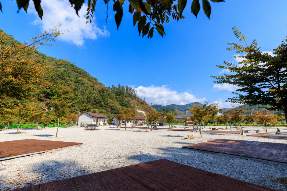 白云日出露营地