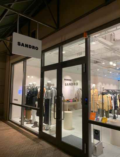 산드로 신세계사이먼프리미엄아울렛 부산점