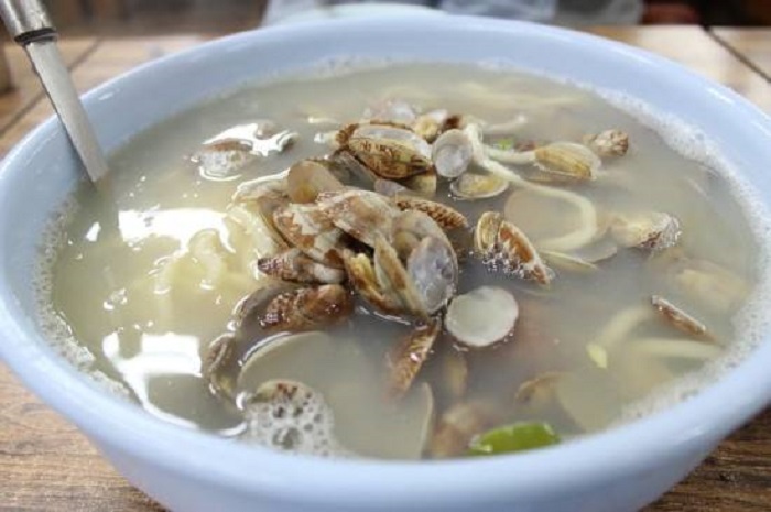 李家蛤蜊刀切面