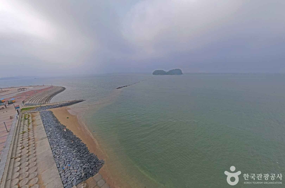 庇仁 仙道里 双岛海岸