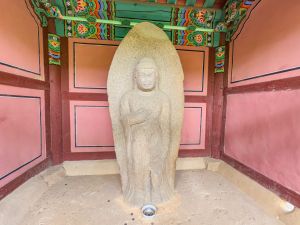 청도 합천리 석조아미타여래입상