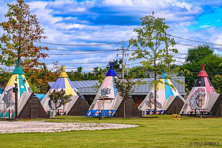 한탄강관광지 세계캠핑체험장