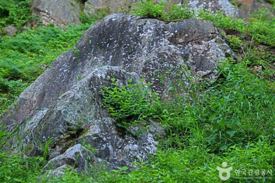 烏山里球状花崗片麻岩