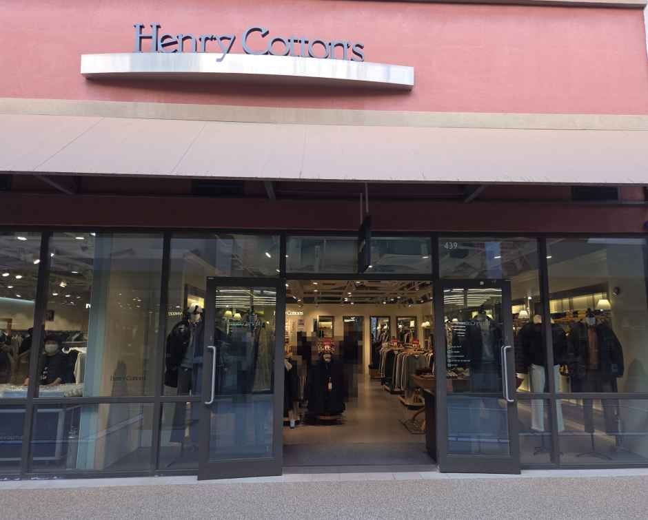 헨리코튼 신세계사이먼프리미엄아울렛 파주점