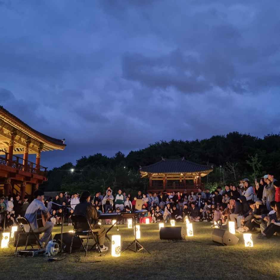 가야테마파크 빛 축제 빛을 향한 항해 사진