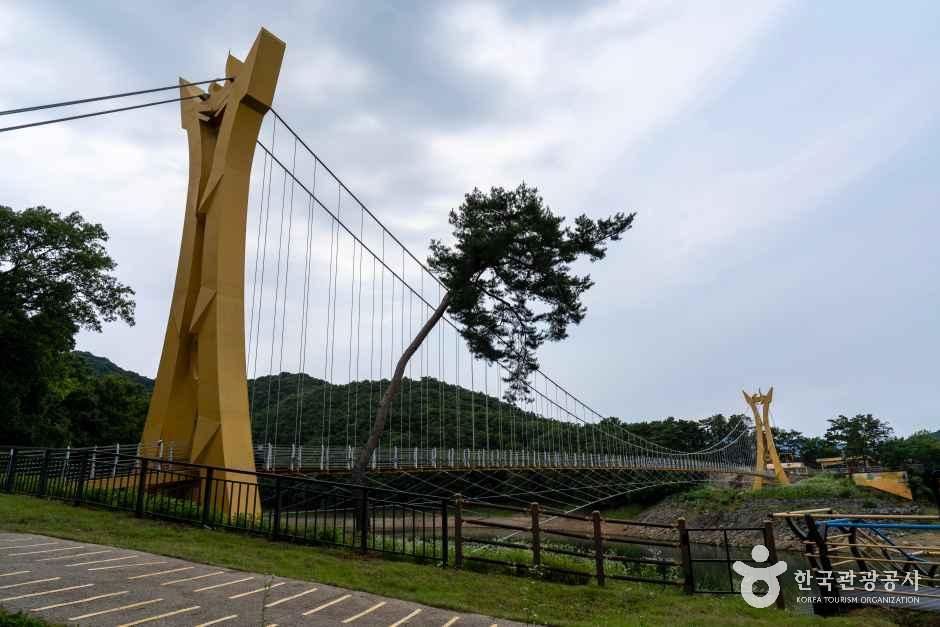 옐로우 출렁다리 - 전라남도 장성군  장성읍 봉덕리 산37-1 관광 명소