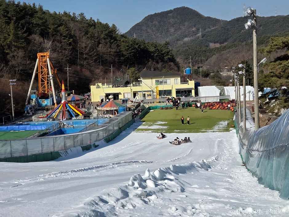 모악랜드눈썰매장 사진 4