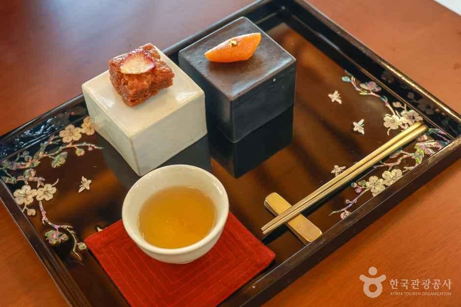 Traditional Dessert Table Setting