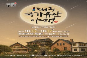 대구 국가유산야행