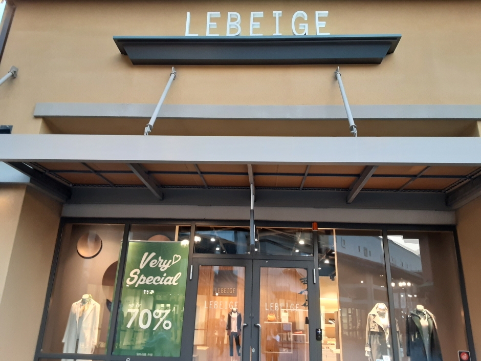 事後免税店 LEBEIGE ルベージュ シンセゲ 新世界 アウトレットプサン 釜山 店