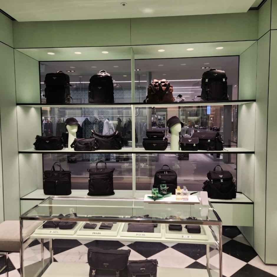 Prada Men Shinsegae Department Store Centum City Branch