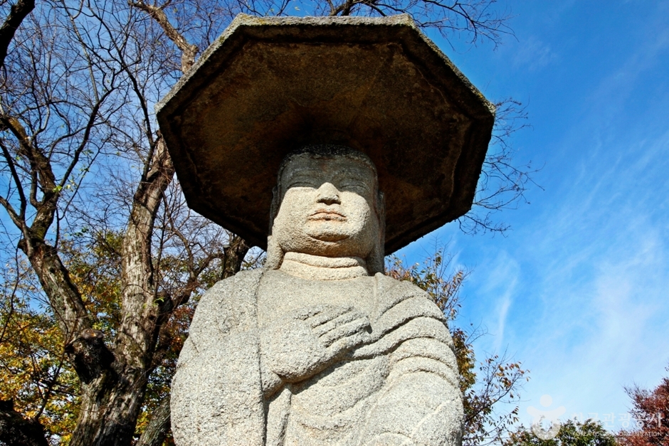 忠州 元平里 石造如来立像