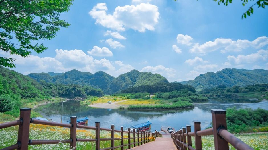 Cap Cheongnyeongpo à Yeongwol (영월 청령포)