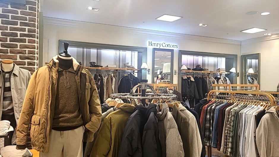 헨리코튼 신세계백화점 마산점