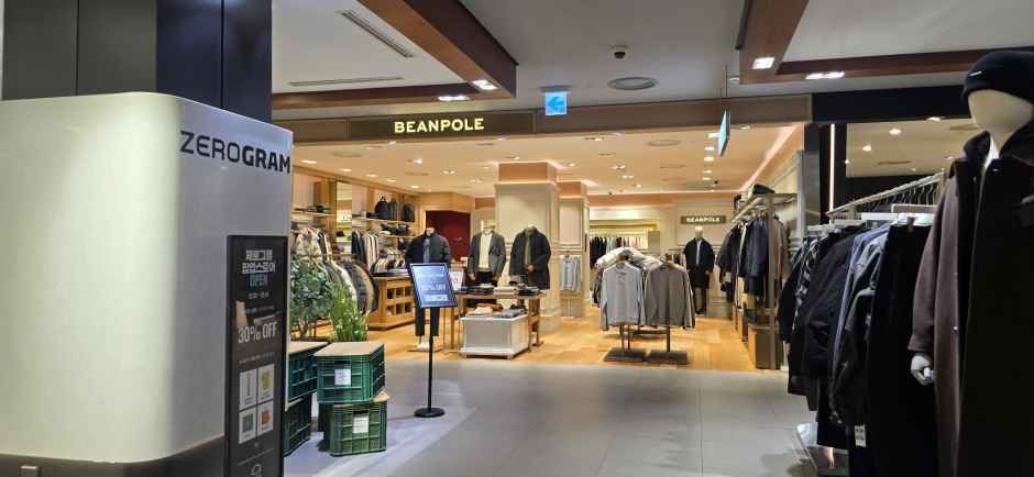 [事後免税店] BEAN POLE（ビーンポール）メンズ・現代百貨店ウルサン（蔚山）店(빈폴멘 현대백화점 울산점)