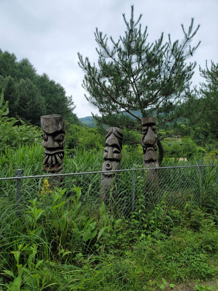 [江原平和ヌリ サイクルロード 5コース] 華川 万山洞の道