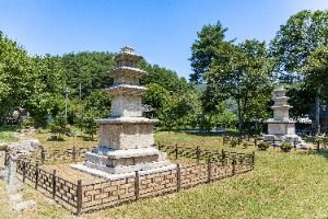 봉화 서동리 동·서 삼층석탑